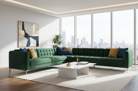 Luxury Meets Comfort: Stunning L-Shaped Sectional Sofa Trends for Modern Homes