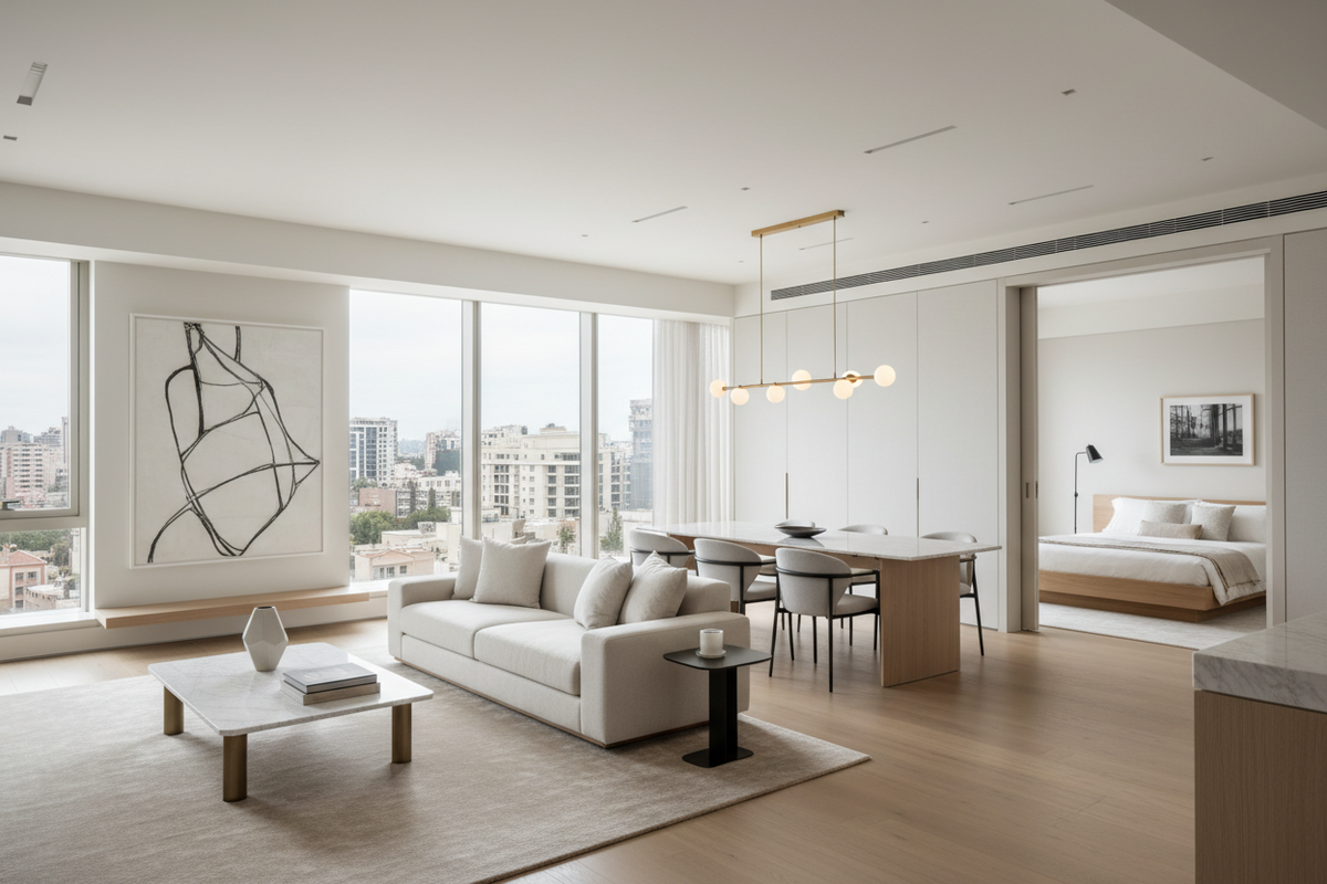 Luxury Minimalist 2BHK Apartment Ideas for Modern Living
