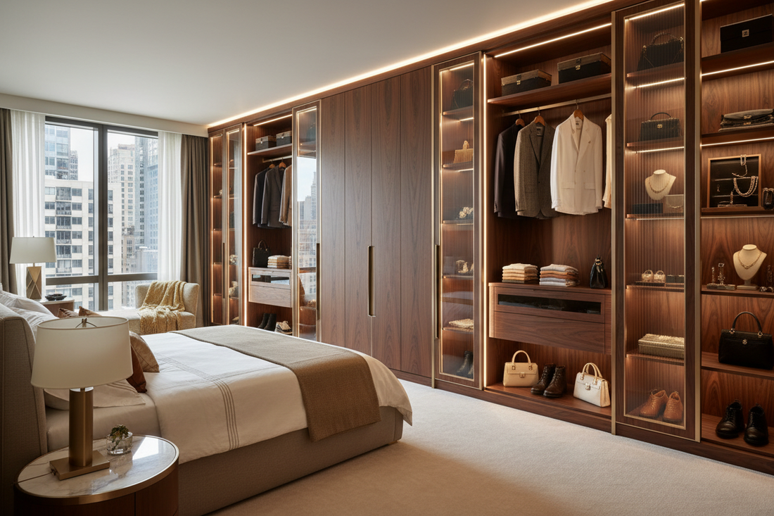 Luxury Wardrobe Designs That Transform Your Bedroom