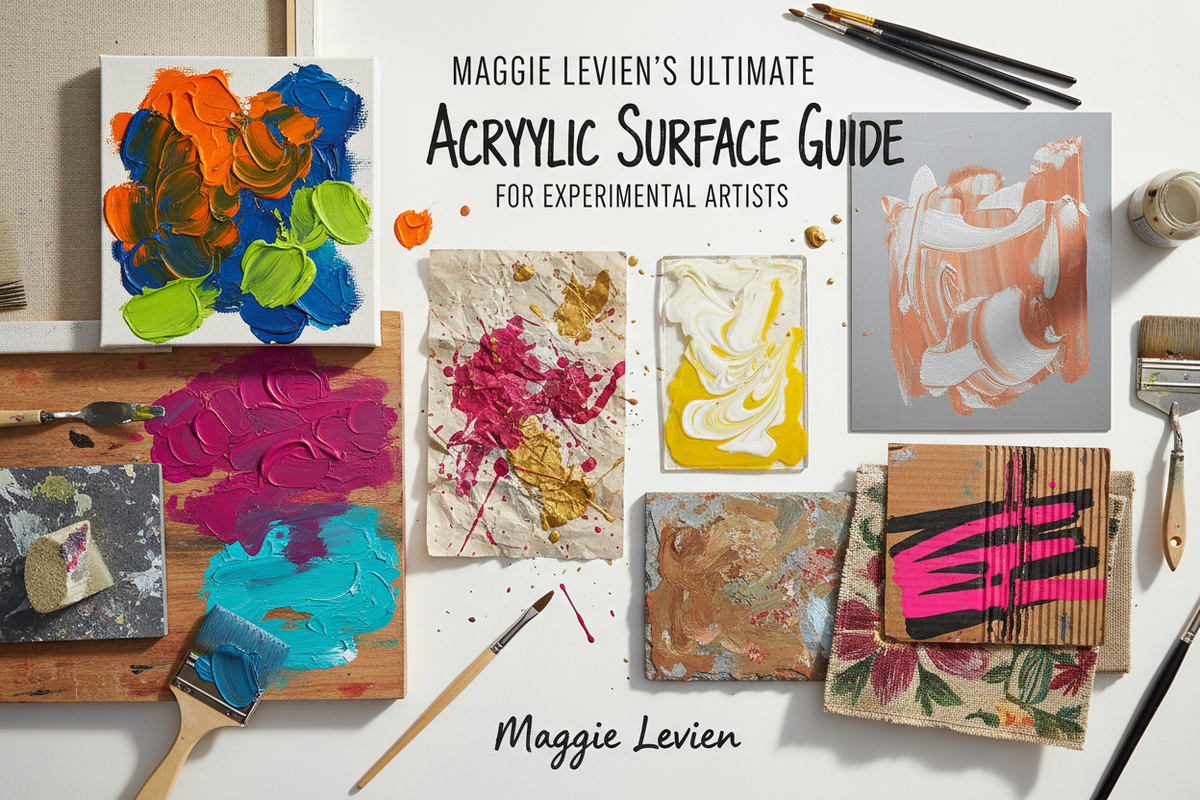 Maggie Levien’s Ultimate Acrylic Surface Guide for Experimental Artists