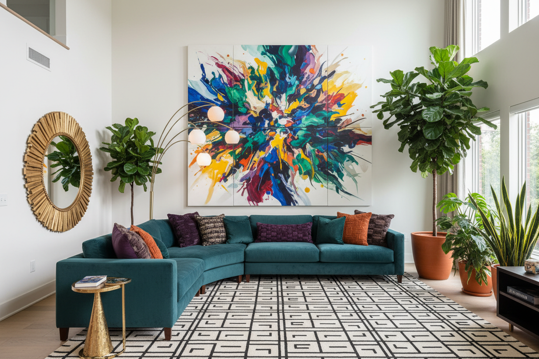 Make a Bold Statement with Large Home Décor Trends for 2025