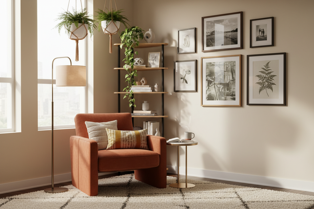 Make the Most of Your Space: Creative Corner Decor for the Living Room