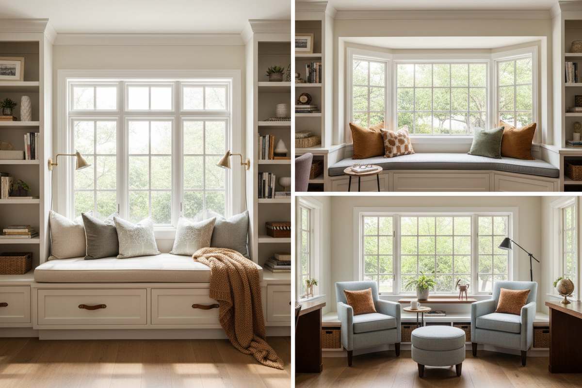 Make the Most of Your Windows with These Gorgeous Window Seat Designs