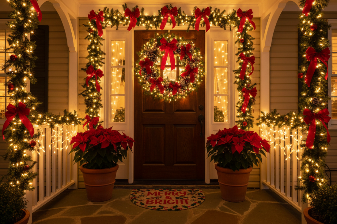 Make Your Entryway Merry and Bright This Holiday Season