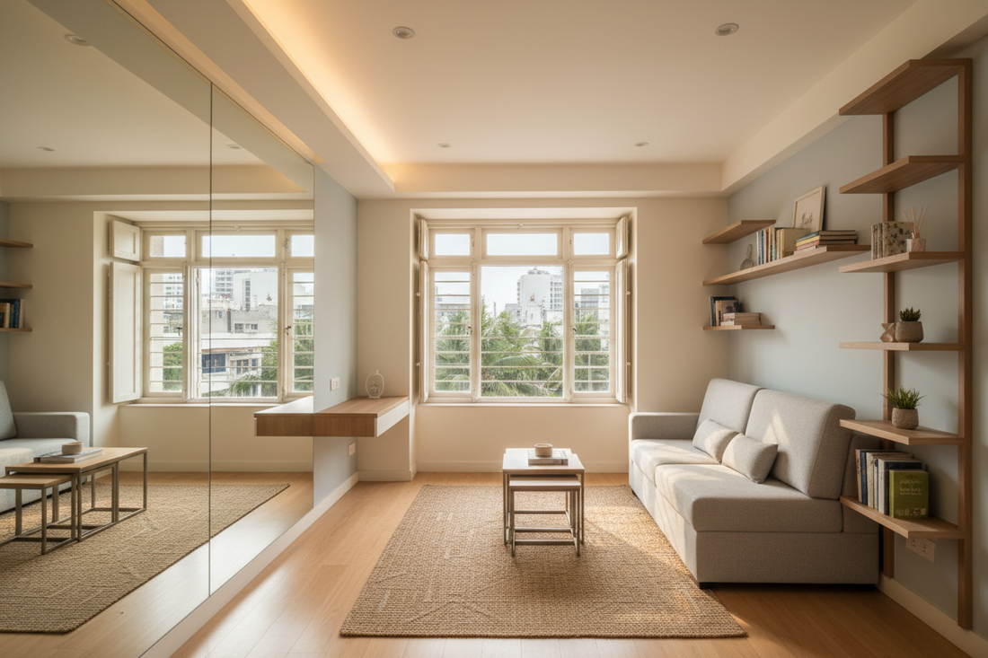 Make Your Small Mumbai Apartment Feel Bigger: 8 Expert Design Tips