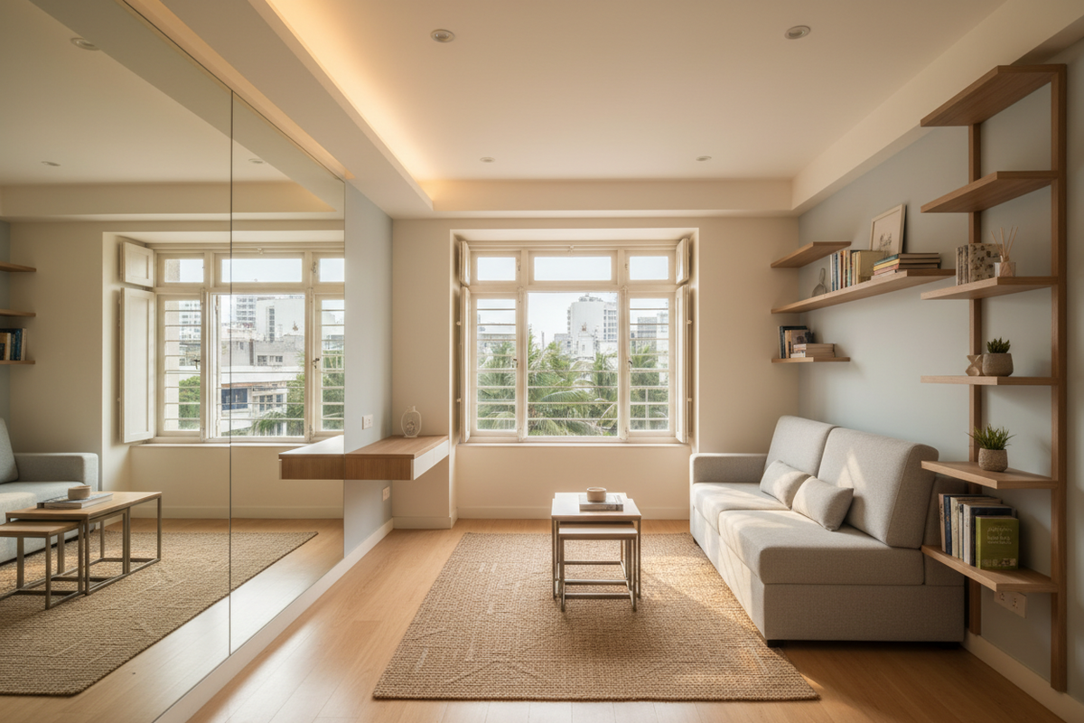 Make Your Small Mumbai Apartment Feel Bigger: 8 Expert Design Tips