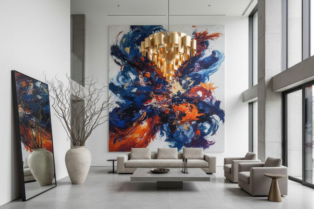 Making Walls Wow: Ultra-Large Art & Oversized Decor Ideas