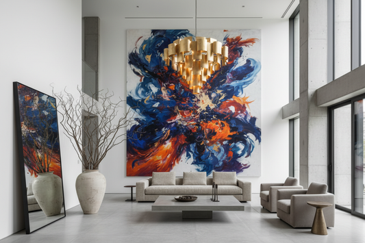 Making Walls Wow: Ultra-Large Art & Oversized Decor Ideas