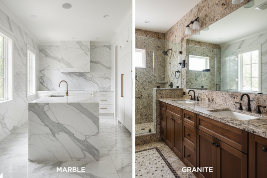 Marble or Granite? Choosing the Perfect Stone for Your Home Interiors