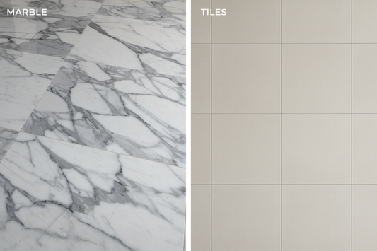 Marble vs Tiles: Key Differences Explained