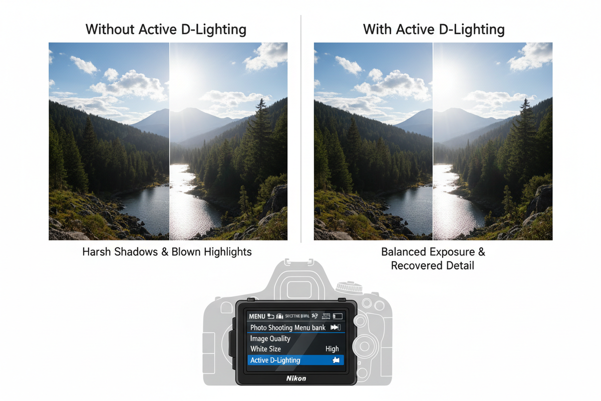 Mastering Active D-Lighting: Optimizing Exposure Balance with Nikon Cameras