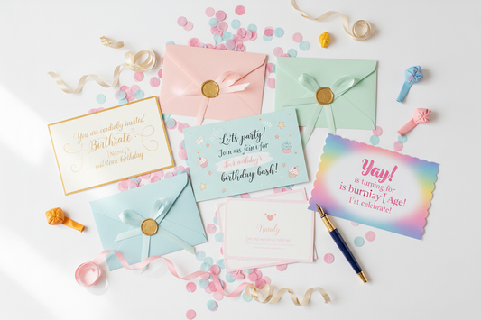 Mastering Birthday Invitation Wording: Creative Ideas and Samples