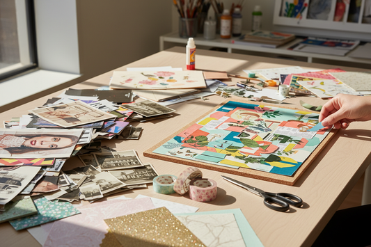 Mastering Collage for Beginners: Explore, Create, and Innovate