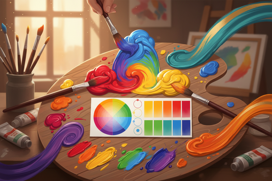 Mastering Colour Mixing: Unlock the Magic of Three-Colour Palettes in Painting