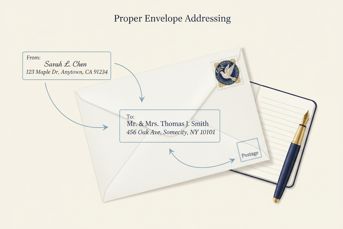 Mastering Envelope Etiquette: A Complete Guide on How to Address and Write on an Envelope