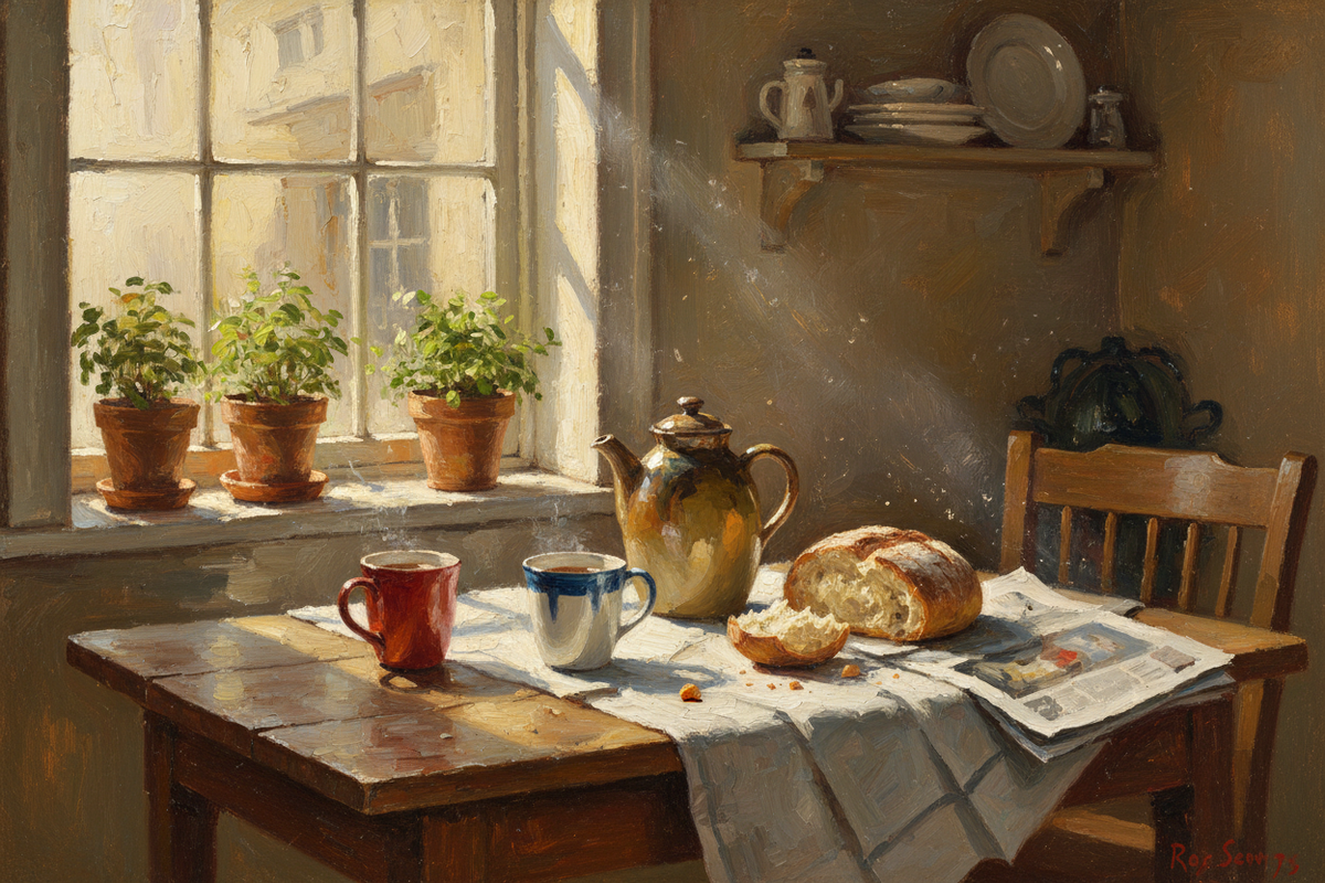 Mastering Oil Painting: Robert Senior’s Unique Approach to Everyday Life