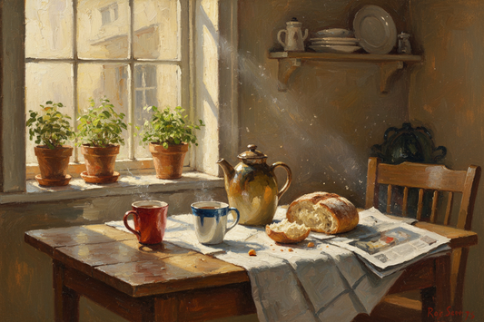 Mastering Oil Painting: Robert Senior’s Unique Approach to Everyday Life