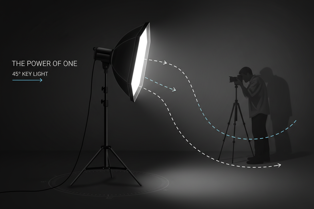 Mastering One Light Photography: A Step-by-Step Tutorial