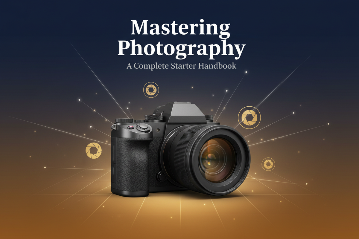 Mastering Photography: A Complete Starter Handbook