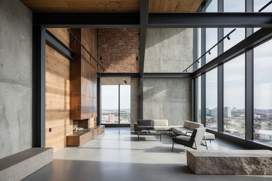 Mastering Raw Material Aesthetics: Revolutionary Approaches to Contemporary Interior Architecture