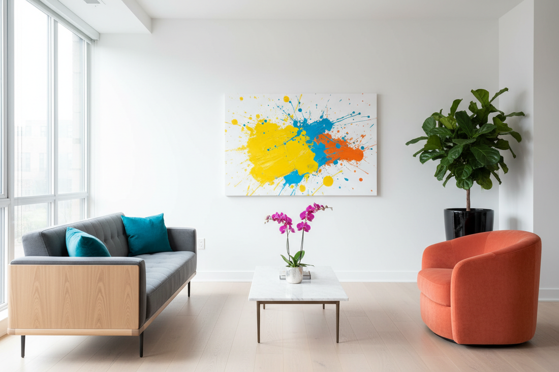 Mastering the Art of Introducing Vibrant Colors into Minimalist Interior Design