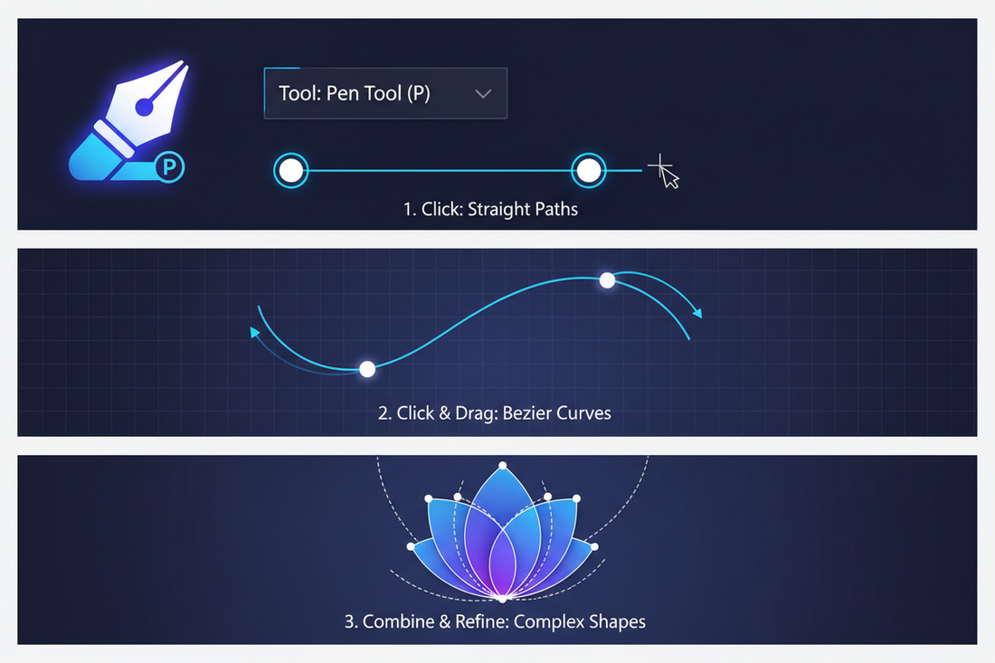Mastering the Pen Tool in Adobe Photoshop: A Comprehensive Step-by-Step Guide