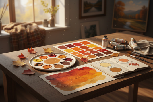 Mastering Warm Color Palettes: Perfect Autumn Hues for Your Paintings