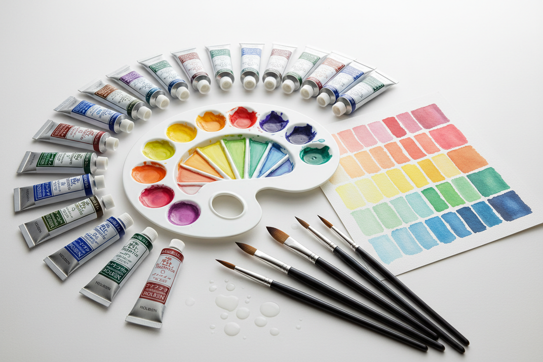Mastering Watercolours with Holbein's 30-Color Artist Set: An Expert Review