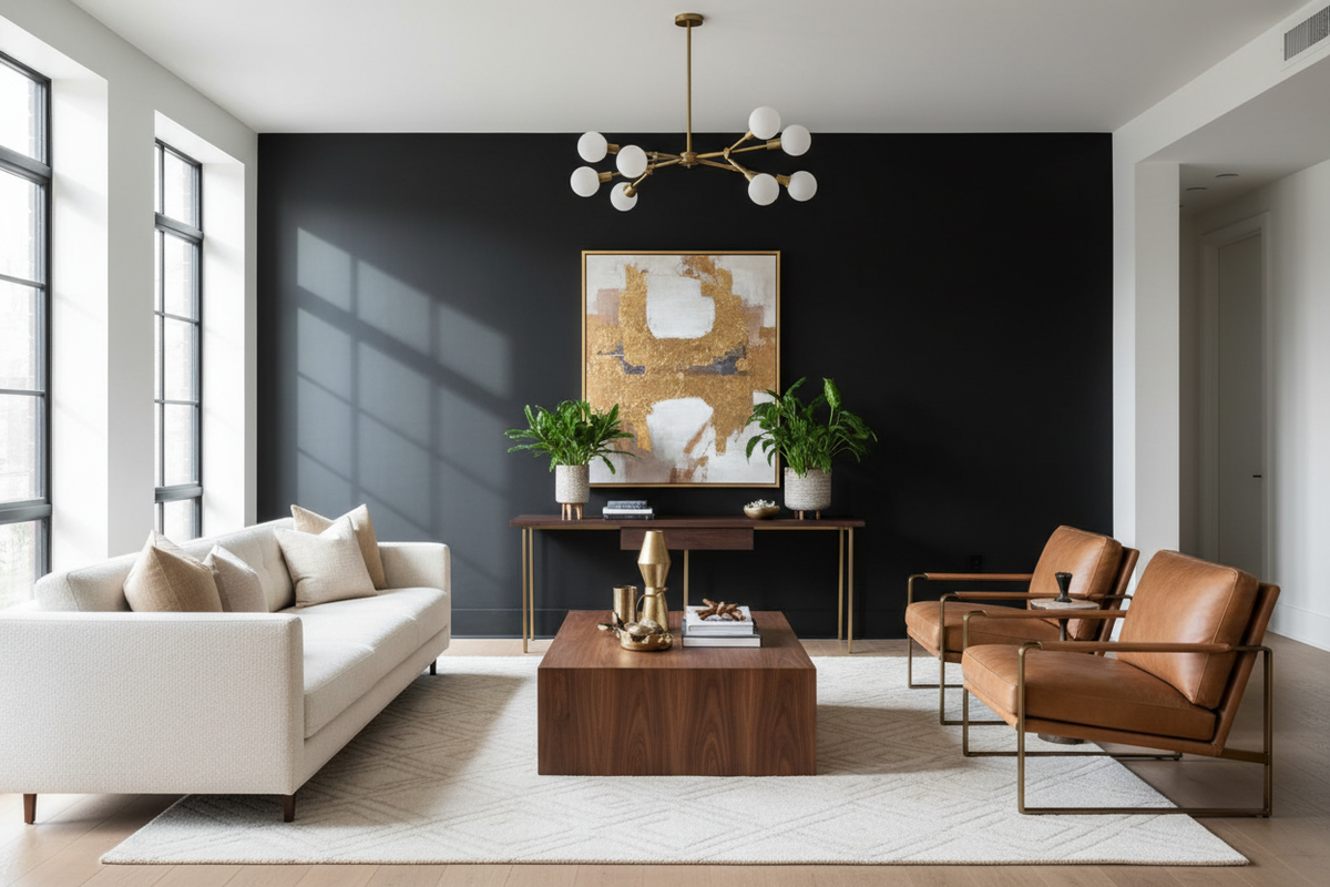 Matte Black Wall Paint for Your Home: 6 Bold and Stylish Designs That Prove It’s a Brilliant Choice