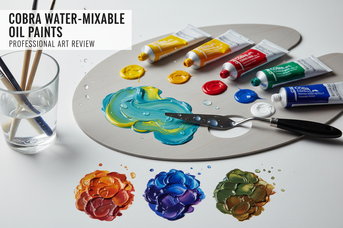 Max Hale Reviews Cobra Water-Mixable Oils: Game-Changer or Gimmick