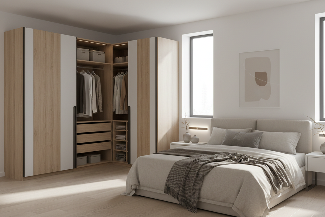 Maximise Every Inch: Stunning Corner Wardrobe Ideas for Modern Bedrooms