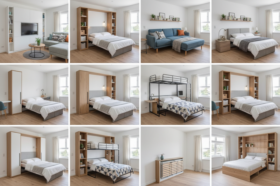 Maximise Small Spaces with These 11 Folding Bed Designs