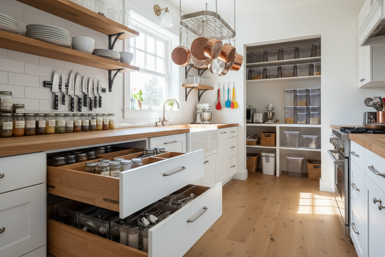 Maximize Your Space: 9 Genius Kitchen Storage Hacks – Wallpics