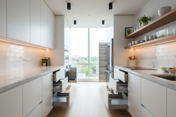 Maximize Your Space: Stunning Galley Kitchen Design Ideas – Wallpics