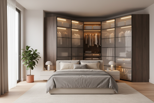 Maximizing Bedroom Space with Stylish Corner Wardrobes