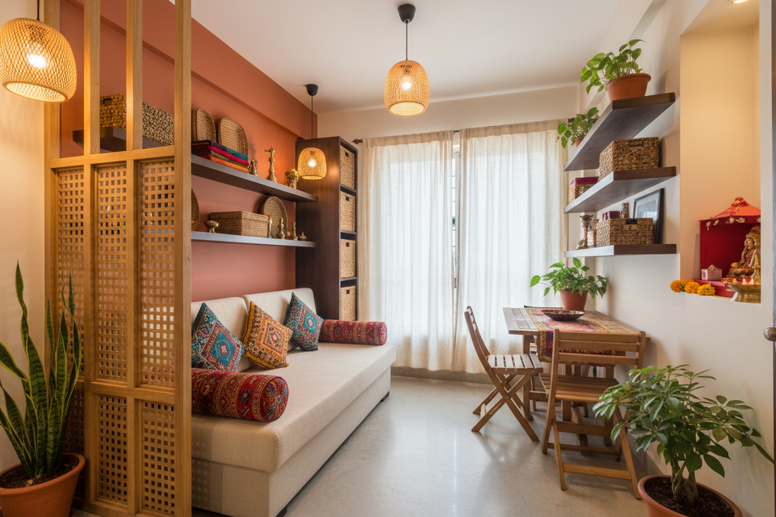 Maximizing Space: Interior Design Ideas for Small Indian Apartments