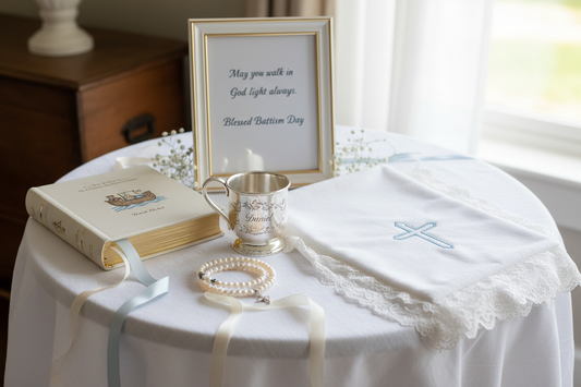 Meaningful & Proper Baptism Gifts: Etiquette Tips for Every Guest
