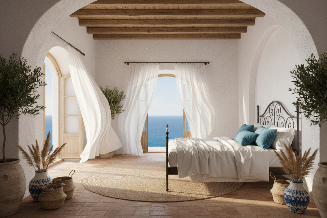 Mediterranean Bedroom Magic: Transform Your Space Into a Coastal Paradise