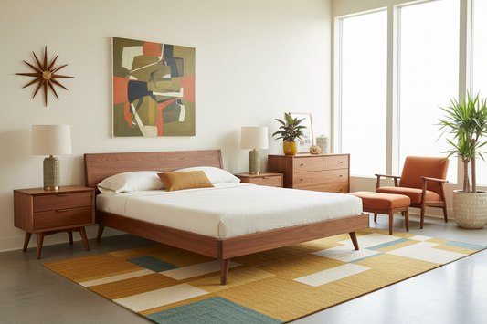 Mid-Century Modern Bedroom Ideas for a Chic, Timeless Look