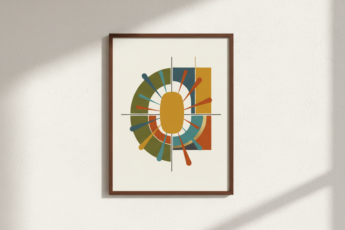 Mid-Century Modern Wall Art: A Guide to Style and Selection