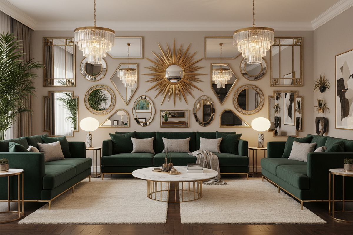 Mirror Magic: Chic Wall Decor Ideas for a Luxurious Interior