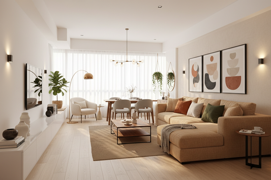 Modern 2BHK Home Ideas: Vikas Maurya and Jyoti Singh’s Bhoganhalli Apartment