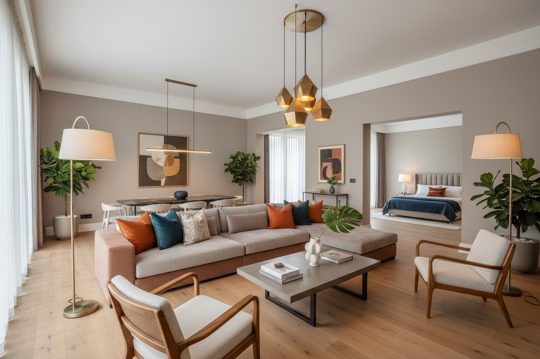 Modern 4BHK Home Decor Inspiration for Manoj Rajpal