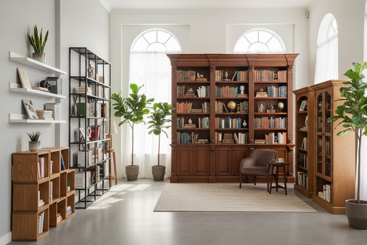 Modern and Classic Bookshelf Designs for Every Room