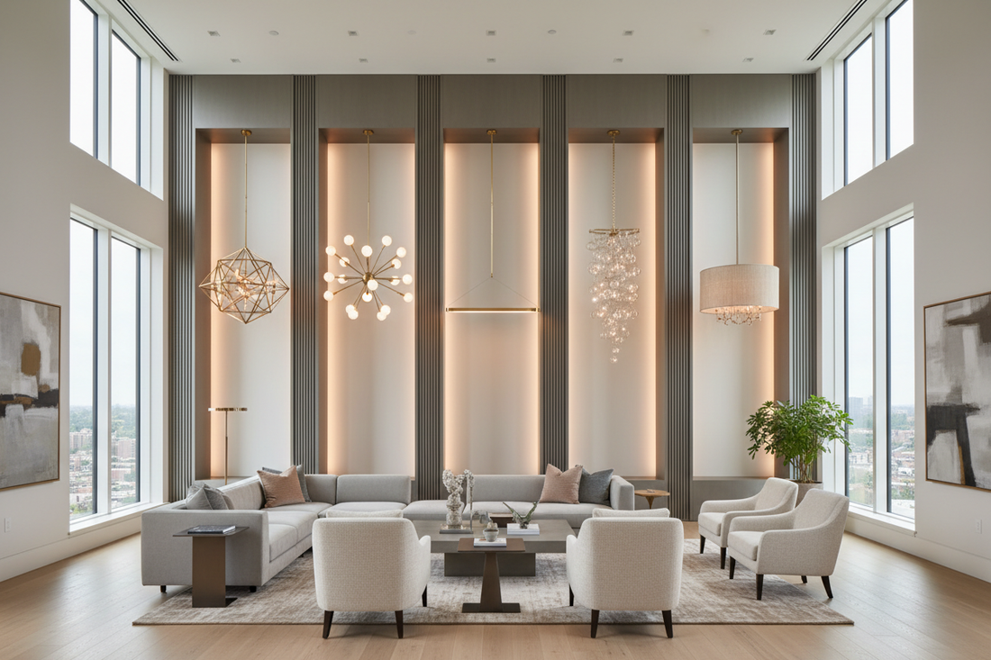 Modern Chandeliers: 5 Designs to Transform Your Living Room