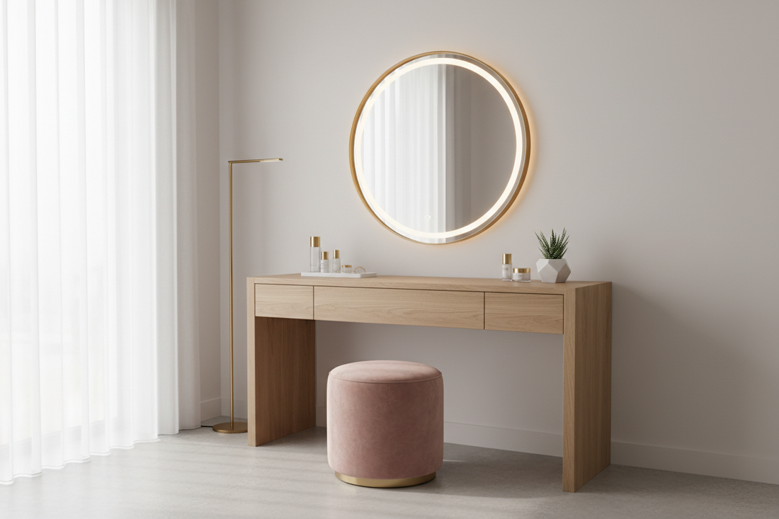 Modern Dressing Table Inspirations With Mirrors for a Chic Home