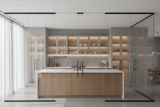 Modern Glass Kitchen Door Ideas for a Stylish Home Makeover
