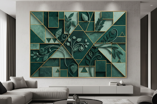 Modern Green Wall Art Ideas That Make a Statement