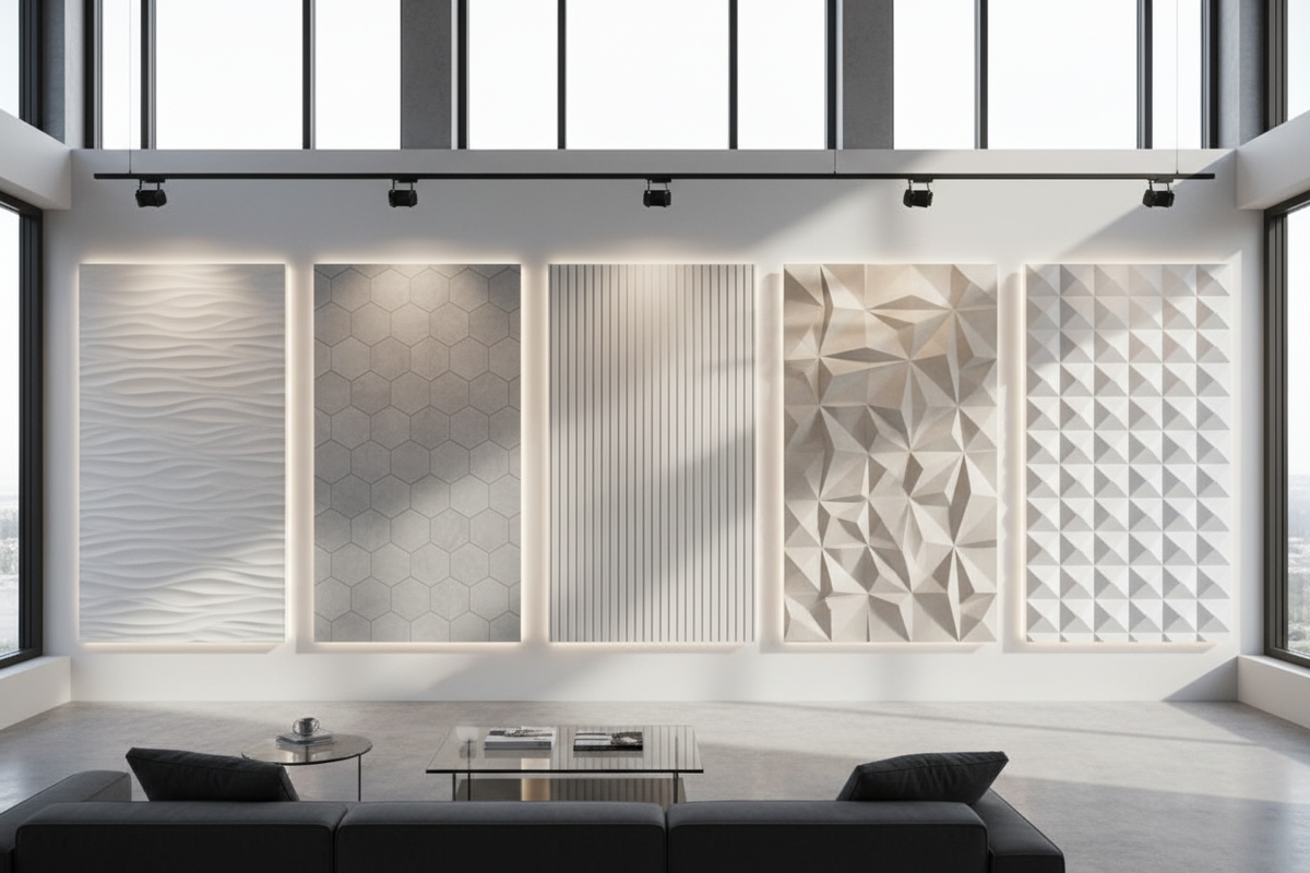 Modern Marvels: 5 Stunning 3D Wall Tile Designs for Your Home