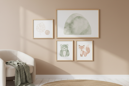 Modern Nursery Wall Art: Inspiration for a Cozy, Chic Space